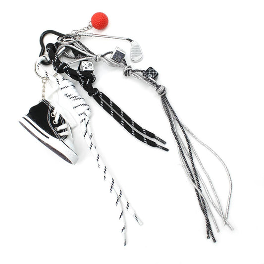 Taschenanhänger - Bag Charm - KORB: Rot