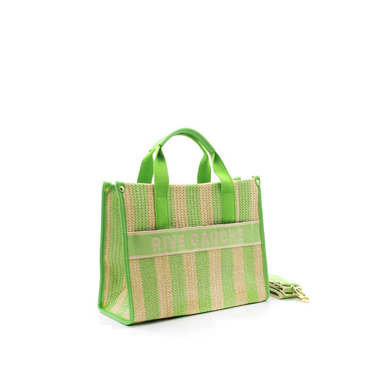 PAILLE RAYURE Rive Gauche Canace Handtasche : UNREIF