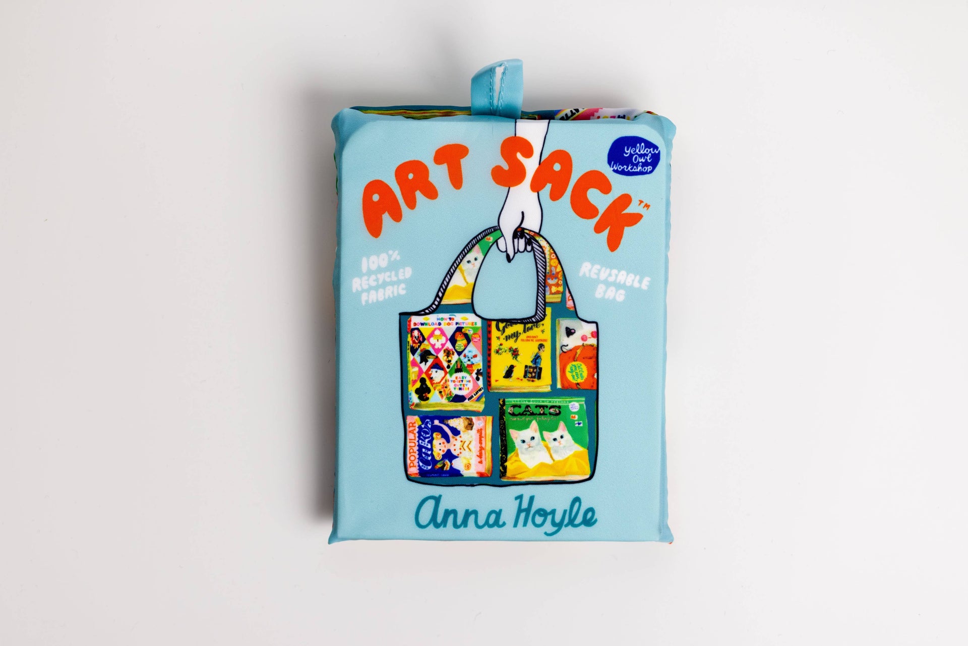 Useless Books Art Sack® von Anna Hoyle - Wiederverwendbare Tragetasche