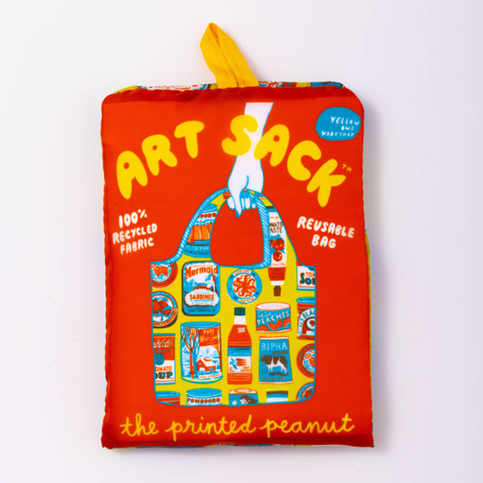 Tins Art Sack® von The Printed Peanut — Wiederverwendbare Tragetasche