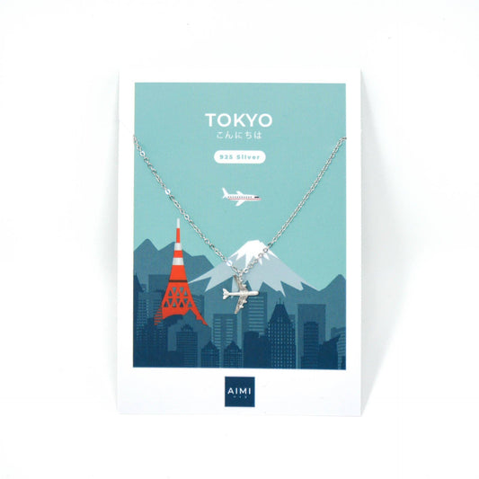 Halskette TOKYO | Edelstahl Gold Silber Schmuck: Silber