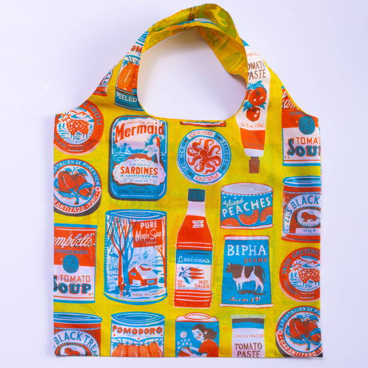 Tins Art Sack® von The Printed Peanut — Wiederverwendbare Tragetasche
