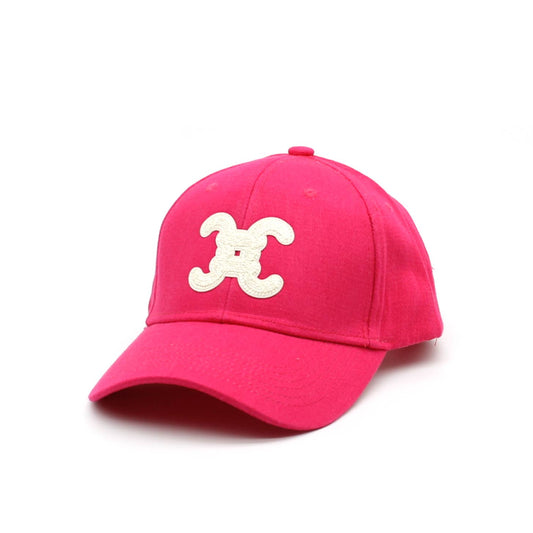 Kappe mit Logo: Fuchsie