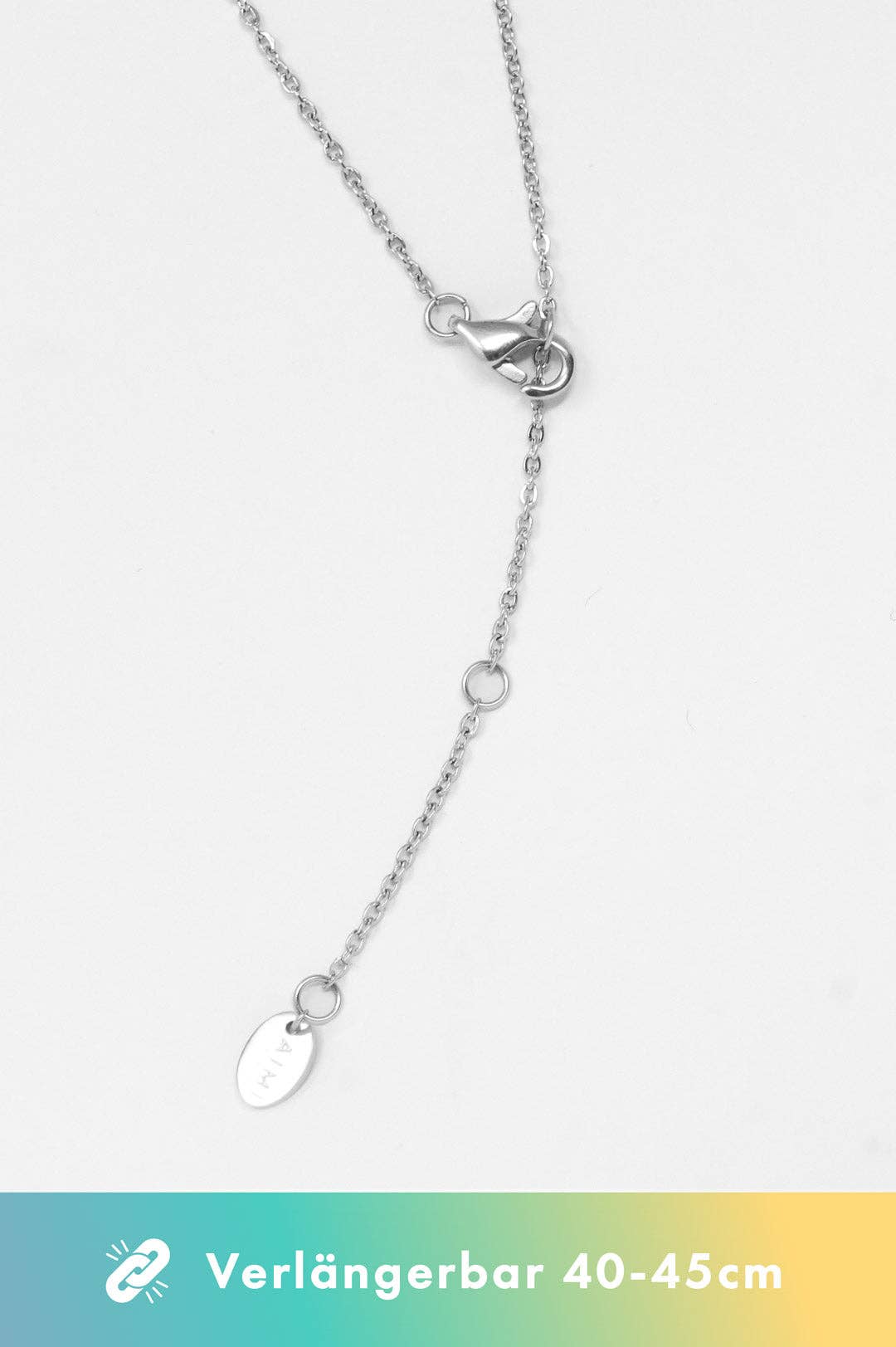 Halskette MEDUSA | Edelstahl Gold Silber Schmuck: Silber