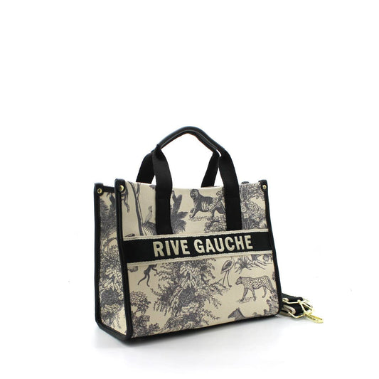 JUNGLE Mesha Banktasche für links : Schwarz